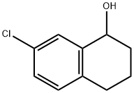 7-CHLORO-1,2,3,4-TETRAHYDRONAPHTHALEN-1-OL Structure