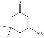2-Cyclohexene-1-thione, 3-amino-5,5-dimethyl-