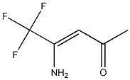 4-氨基-5,5,5-三氟-3-戊烯-2-酮 结构式