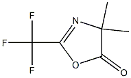 5(4H)-Oxazolone, 4,4-dimethyl-2-(trifluoromethyl)- 结构式