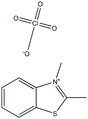 Benzothiazolium, 2,3-dimethyl-, perchlorate,706-67-2,结构式