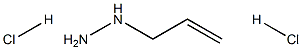 Allylhydrazine Dihydrochloride Structure