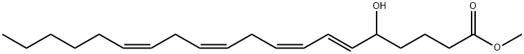 6,8,11,14-Eicosatetraenoic acid, 5-hydroxy-, methyl ester, (6E,8Z,11Z,14Z)-