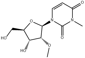 N3-Methyl-2'-O-methyluridine 结构式