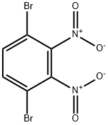 Benzene, 1,4-dibromo-2,3-dinitro- Structure