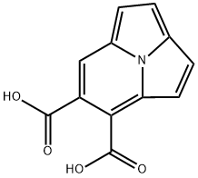 pyrrolo[2,1,5-cd]indolizine-5,6-dicarboxylic acid Structure