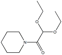 Ethanone,2,2-diethoxy-1-(1-piperidinyl)- Struktur