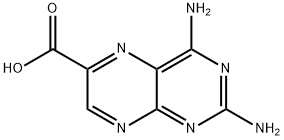 2,4-DIAMINOPTERIDINE-6-CARBOXYLIC ACID, 716-74-5, 结构式