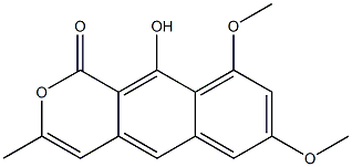 1H-Naphtho[2,3-c]pyran-1-one, 10-hydroxy-7,9-dimethoxy-3-methyl-