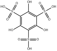2,4,6-trihydroxy-benzene-1,3,5-trisulfonic acid Structure