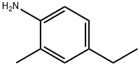 4-乙基-2-甲基苯胺, 71757-56-7, 结构式