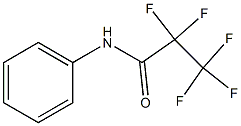 Propanamide, 2,2,3,3,3-pentafluoro-N-phenyl- Struktur