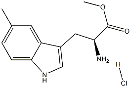 L-5-MethylTryptophan methyl ester hydrochloride Structure