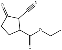 2-氰基-3-氧代环戊烷甲酸乙酯, 72184-85-1, 结构式