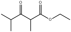 Pentanoic acid, 2,4-dimethyl-3-oxo-, ethyl ester Structure