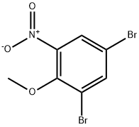 1,5-dibromo-2-methoxy-3-nitrobenzene Structure