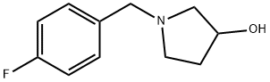 1-[(4-fluorophenyl)methyl]pyrrolidin-3-ol Structure