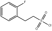 2-(2-fluorophenyl)ethane-1-sulfonyl chloride,728919-67-3,结构式