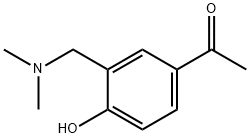 1-[3-[(Dimethylamino)methyl]-4-hydroxyphenyl]ethanone Structure