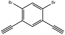 1,5-二溴-2,4-乙炔基苯 结构式