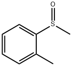 Benzene, 1-methyl-2-(methylsulfinyl)- Structure