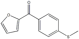 furan-2-yl-(4-methylsulfanylphenyl)methanone Structure