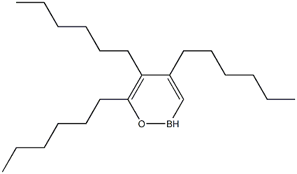 Boroxin, trihexyl-|