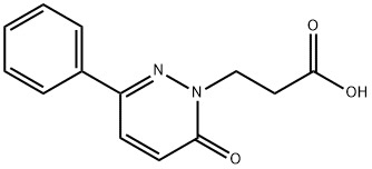 3-(6-氧代-3-苯基哒嗪-1(6H)-基)丙酸 结构式