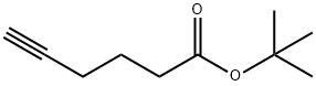 TERT-ブチルヘキス-5-イン酸 化学構造式