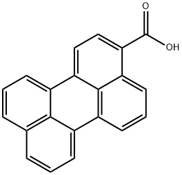 3-ペリレンカルボン酸 化学構造式