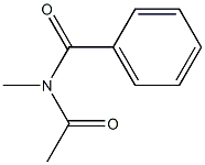 Benzamide, N-acetyl-N-methyl- Struktur
