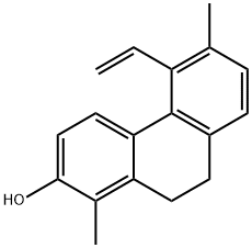 1,6-DIMETHYL-5-VINYL-9,10-DIHYDROPHENANTHREN-2-OL, 745056-83-1, 结构式