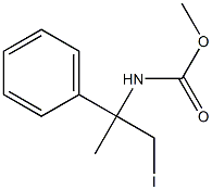 Carbamic acid, (2-iodo-1-methyl-1-phenylethyl)-, methyl ester