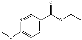 3-Pyridinecarboxylicacid, 6-methoxy-, ethyl ester,74925-37-4,结构式