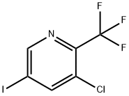 3-chloro-5-iodo-2-(trifluoromethyl)pyridine Structure
