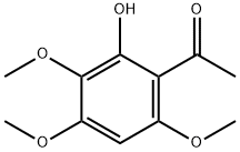 1-(2-hydroxy-3,4,6-trimethoxy-phenyl)ethanone Struktur