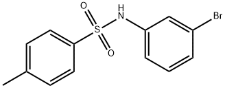 Benzenesulfonamide,N-(3-bromophenyl)-4-methyl- Struktur