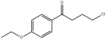 4-Chloro-1-(4-ethoxy-phenyl)-butan-1-one Structure