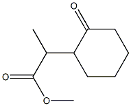 methyl 2-(2-oxocyclohexyl)propanoate Struktur