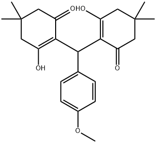 2,2'-[(4-methoxyphenyl)methanediyl]bis(3-hydroxy-5,5-dimethylcyclohex-2-en-1-one)