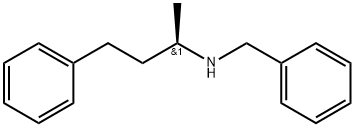 (R)-N-benzyl-4-phenylbutan-2-amine Struktur