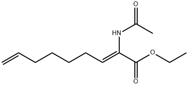 ethyl (Z)-2-acetamidonona-2,8-dienoate Structure