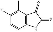 4-methyl-5-fluoroisatin,757982-25-5,结构式