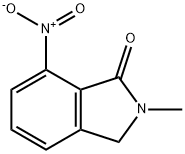 2-甲基-7-硝基异吲哚啉-1-酮,761440-05-5,结构式