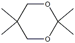 1,3-Dioxane, 2,2,5,5-tetramethyl- Structure
