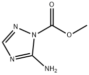 5-Amino-[1,2,4]triazole-1-carboxylic acid methyl ester,76803-16-2,结构式