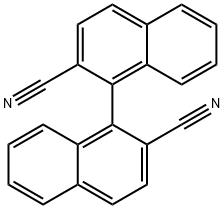 2,2'-二氰基-1,1'-联萘 结构式