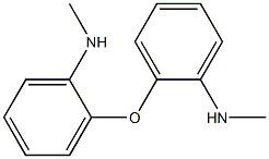 Benzenamine, 2,2'-oxybis[N-methyl- Structure