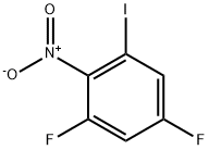 2-硝基-3,5-二氟碘苯, 771-05-1, 结构式
