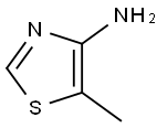 5-Methyl-thiazol-4-ylamine, 772315-55-6, 结构式